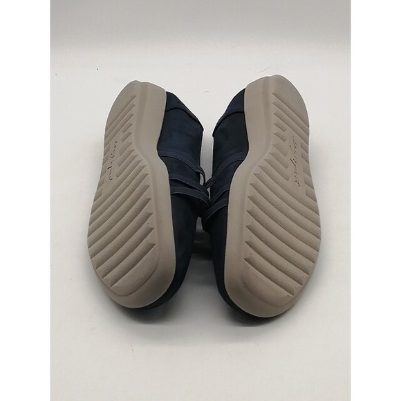 Easy Spirit Shoes Flats Womens Aubree Blue 9.5 Walking Stretch Strappy Comfort - Picture 6 of 10